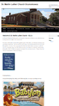 Mobile Screenshot of drmartinlutherchurch.org